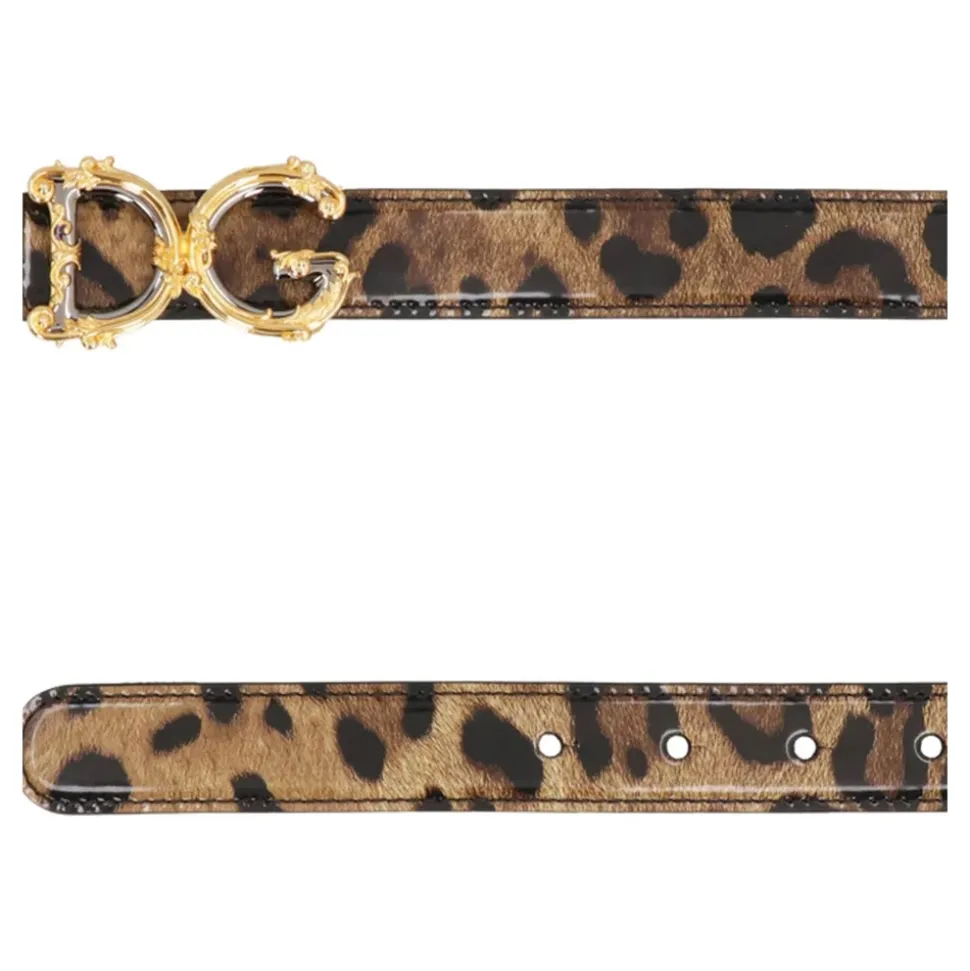 Leather Logo Belt