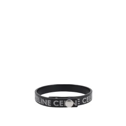 Leather Logo Bracelet