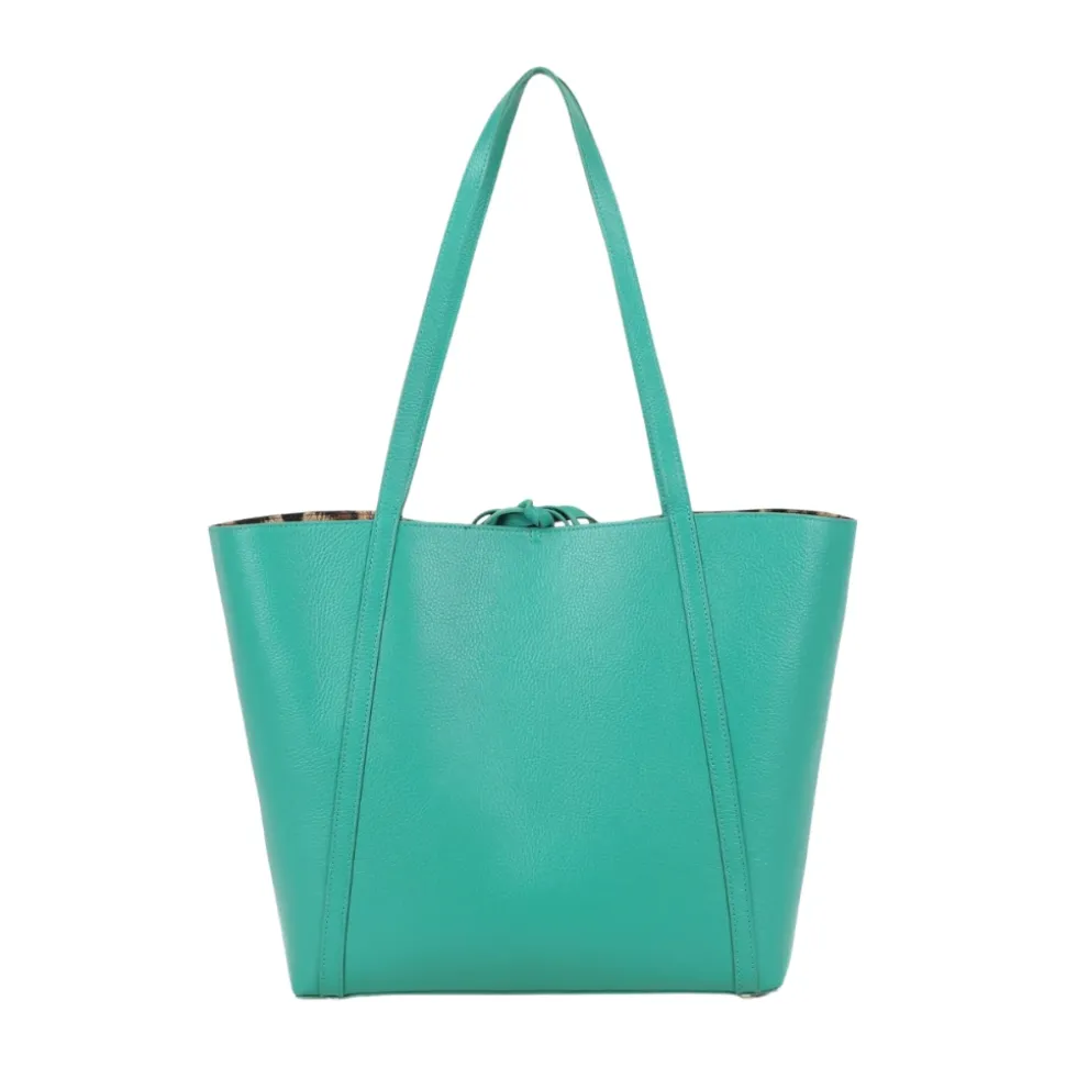 Leather Shopper