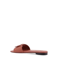 Leder Baguette Slides mit FF-Logo