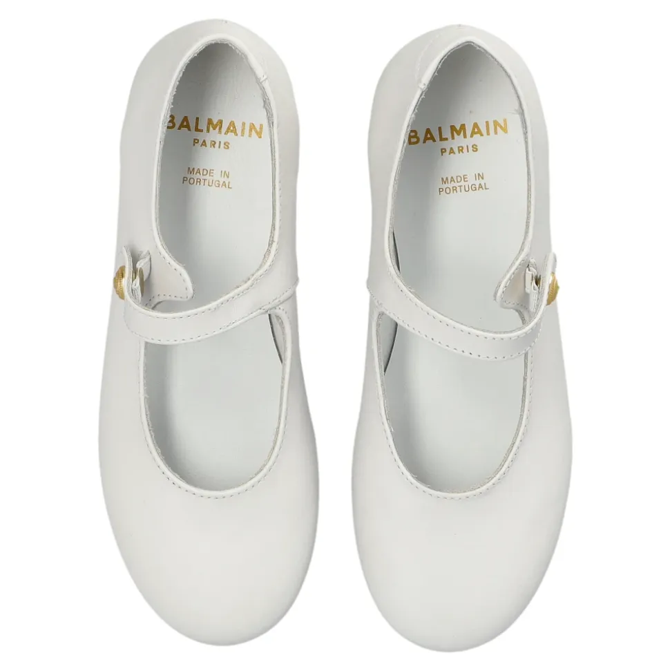 Leder Ballerinas