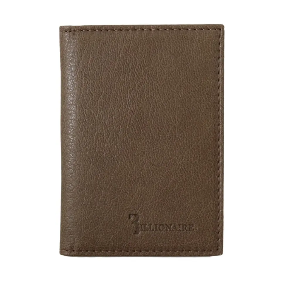 Leder Bifold Brieftasche