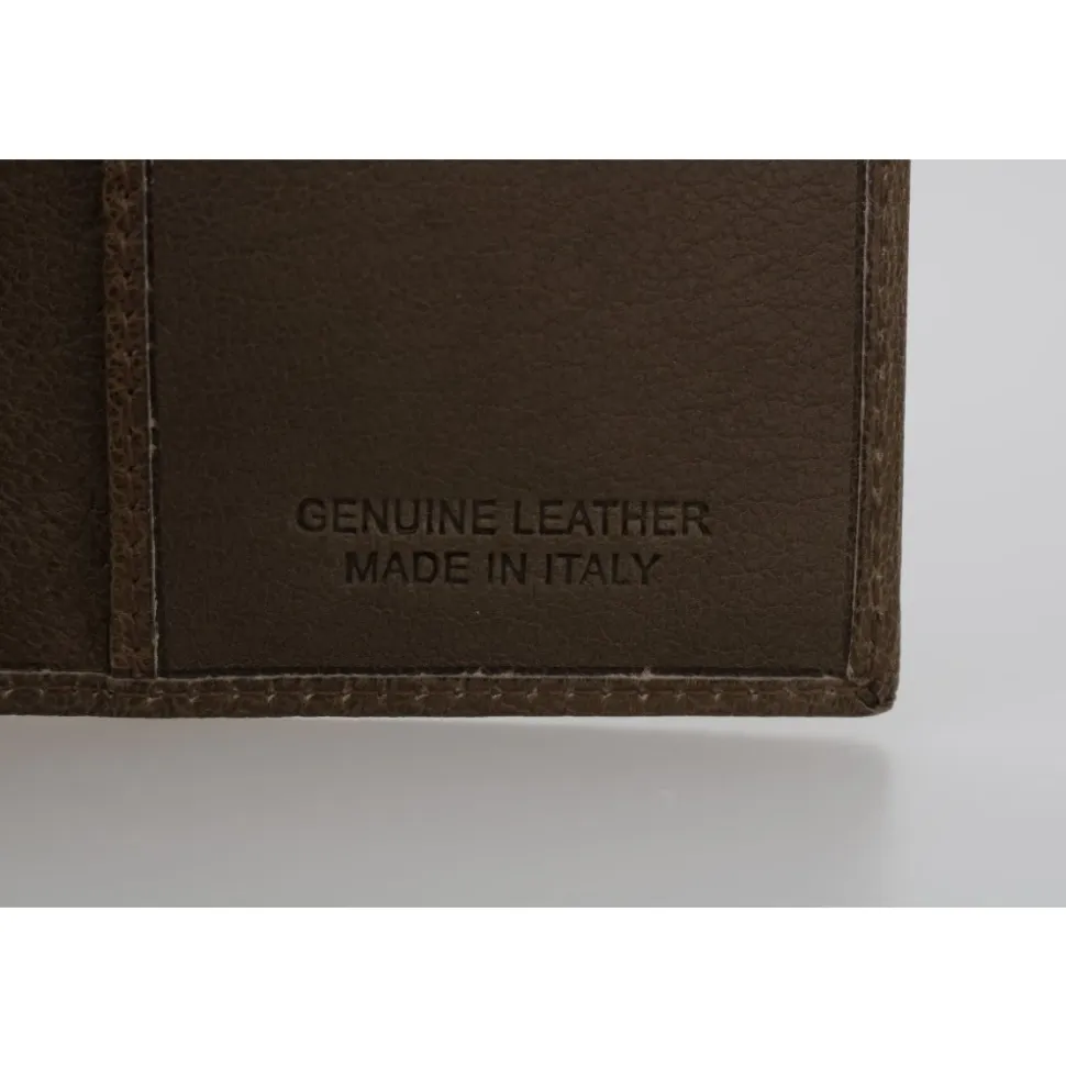 Leder Bifold Brieftasche
