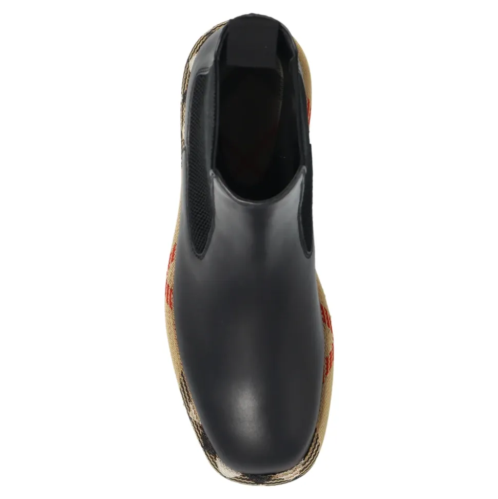 Leder Chelsea Stiefel