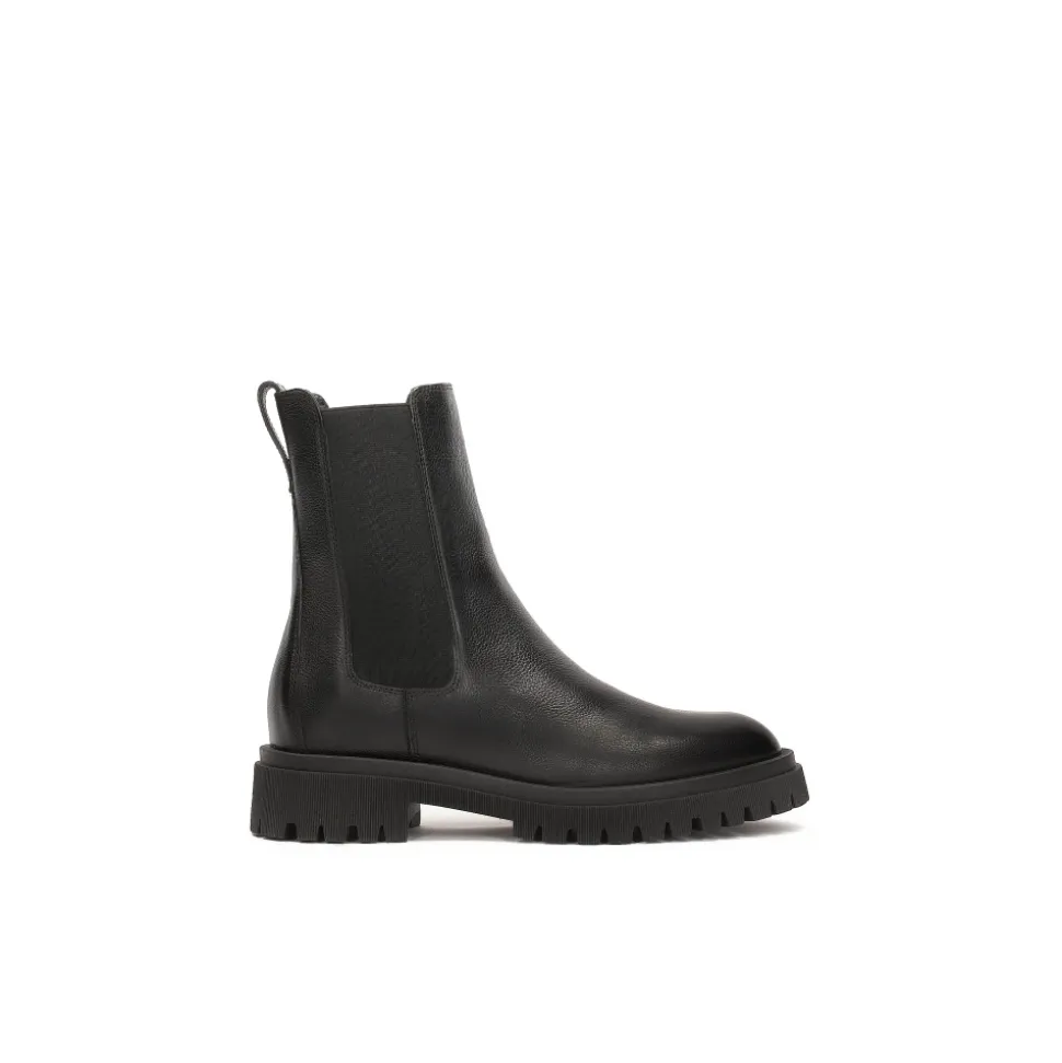 Leder Chelsea-Stiefel