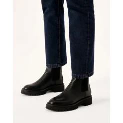 Leder Chelsea-Stiefel