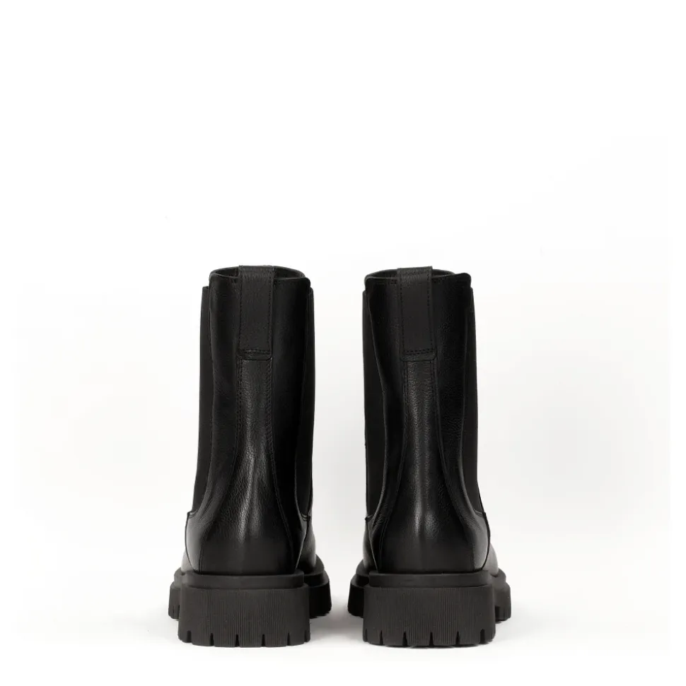 Leder Chelsea-Stiefel