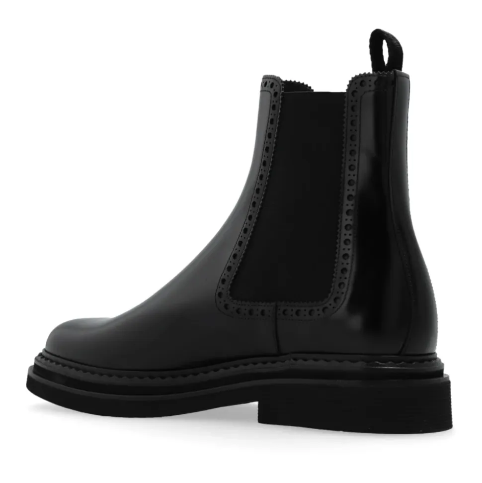 Leder Chelsea-Stiefel