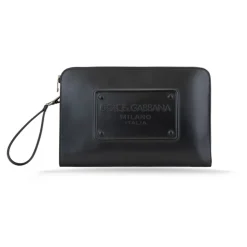 Leder Clutch Bag