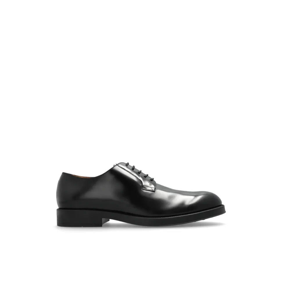 Leder Derby-Schuhe
