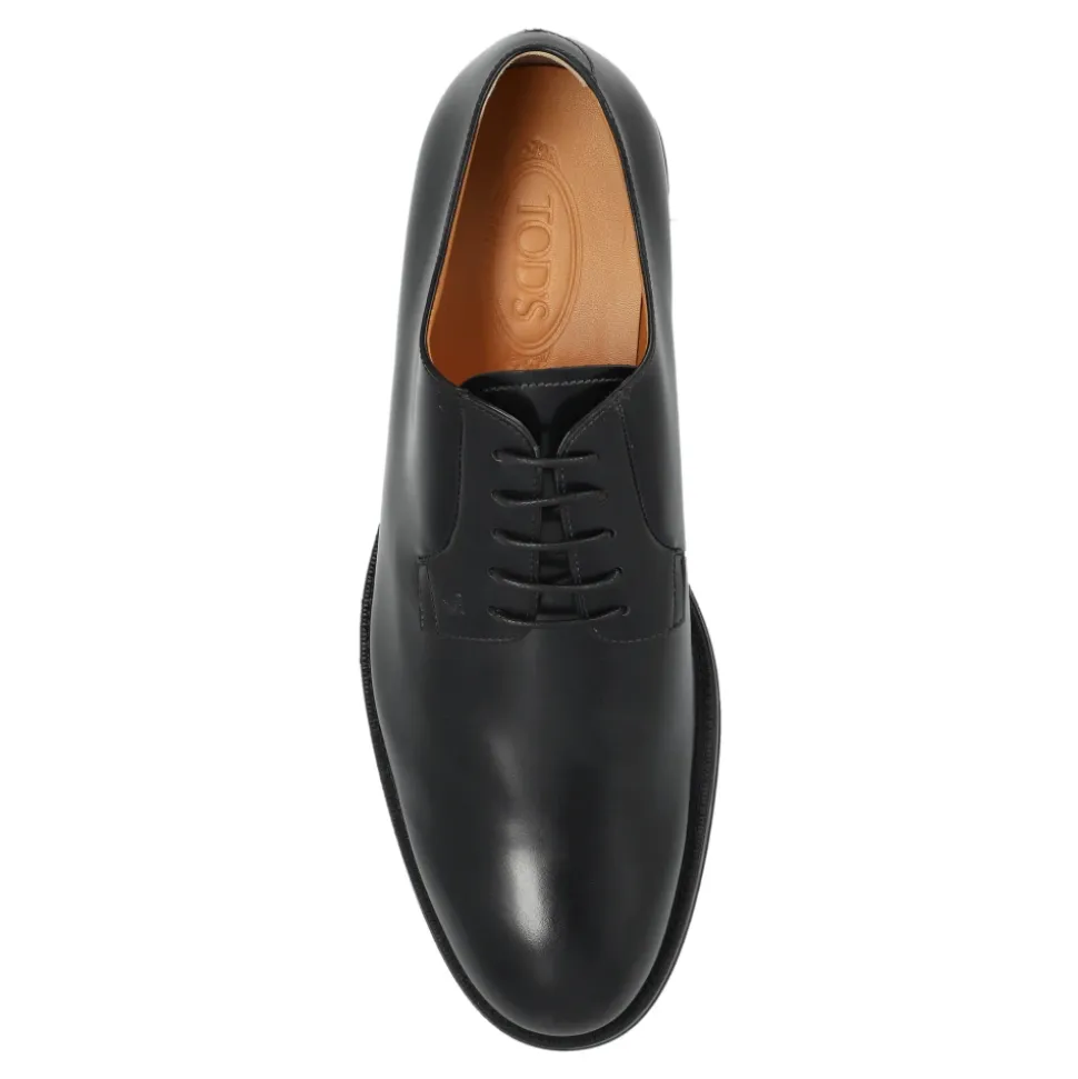 Leder Derby-Schuhe
