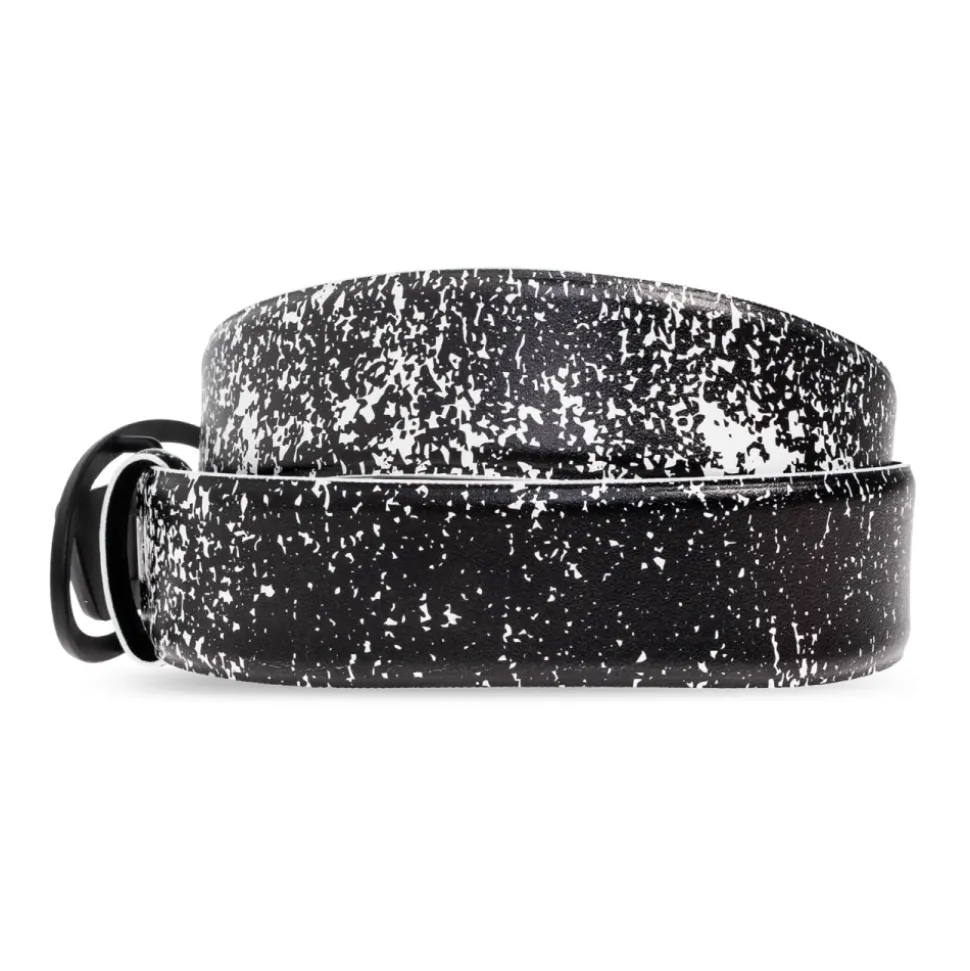Leder Gürtel OVAL D LOGO B-1DR