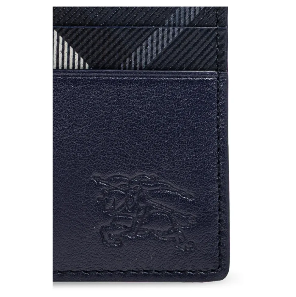 Leder Kartenetui mit Logo