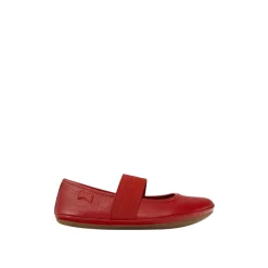 Leder Mary Jane Ballett Flats