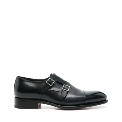 Leder Monk Strap Schuhe