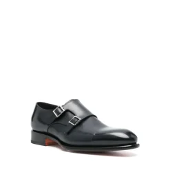 Leder Monk Strap Schuhe