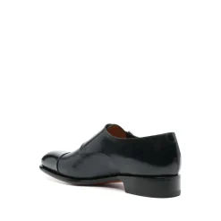 Leder Monk Strap Schuhe
