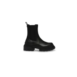 Leder Schlupf-Ankle Boot