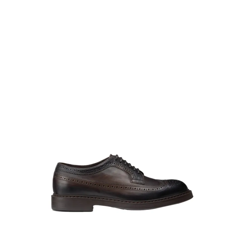 Leder Schnürschuhe