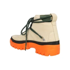Leder Schnürstiefel