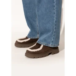 Leder Schuhe Mocabee Curl
