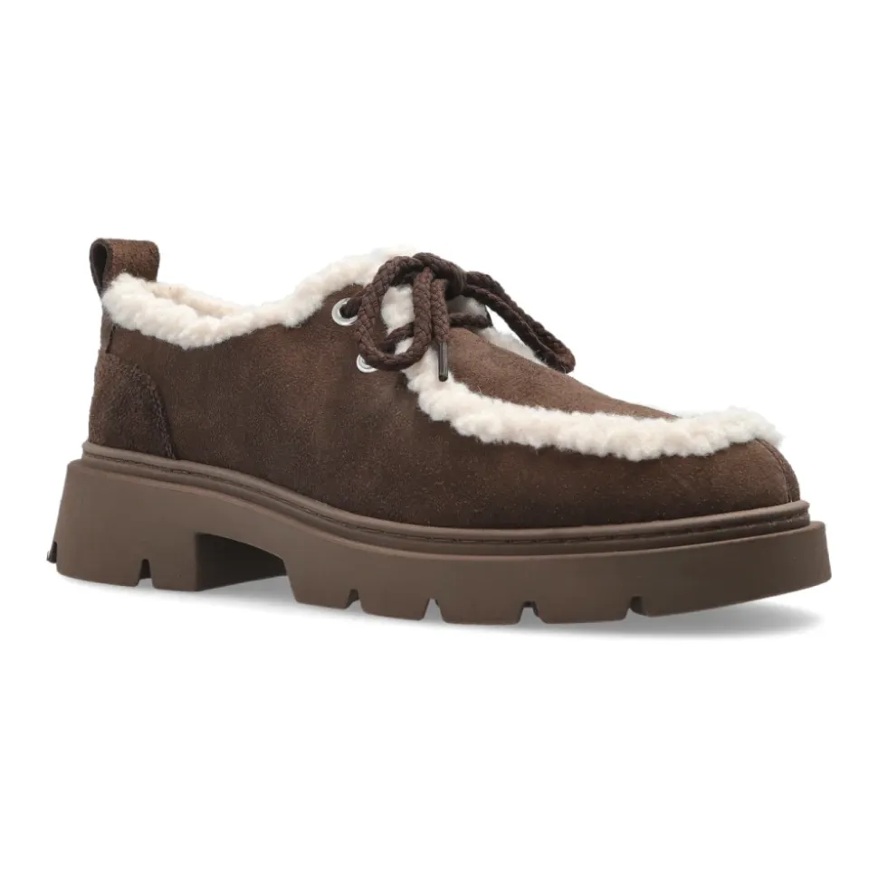 Leder Schuhe Mocabee Curl