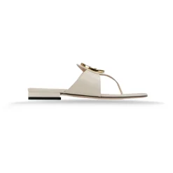 Leder Slip-On Zehentrenner