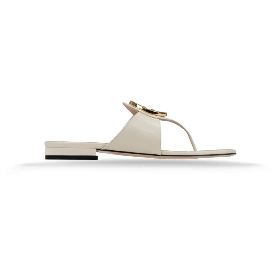 Leder Slip-On Zehentrenner