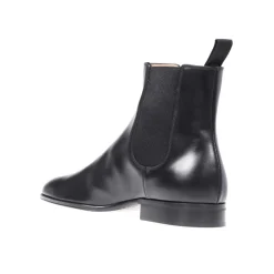 Leder Stiefeletten mit Elastischen Einsätzen