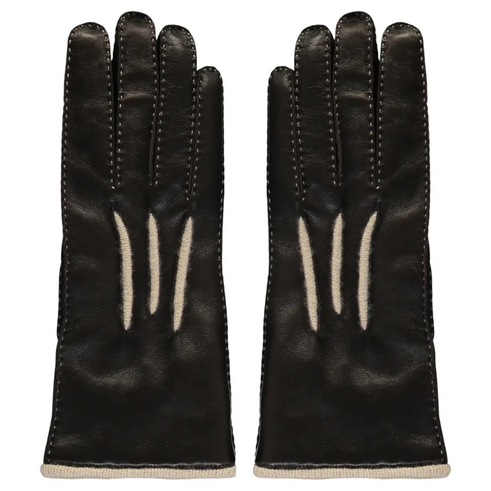 Leder- und Kaschmirhandschuhe