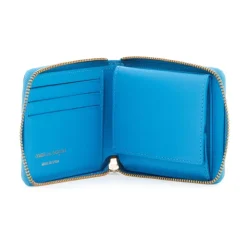 Leder Zip Around Geldbörse Portfolio