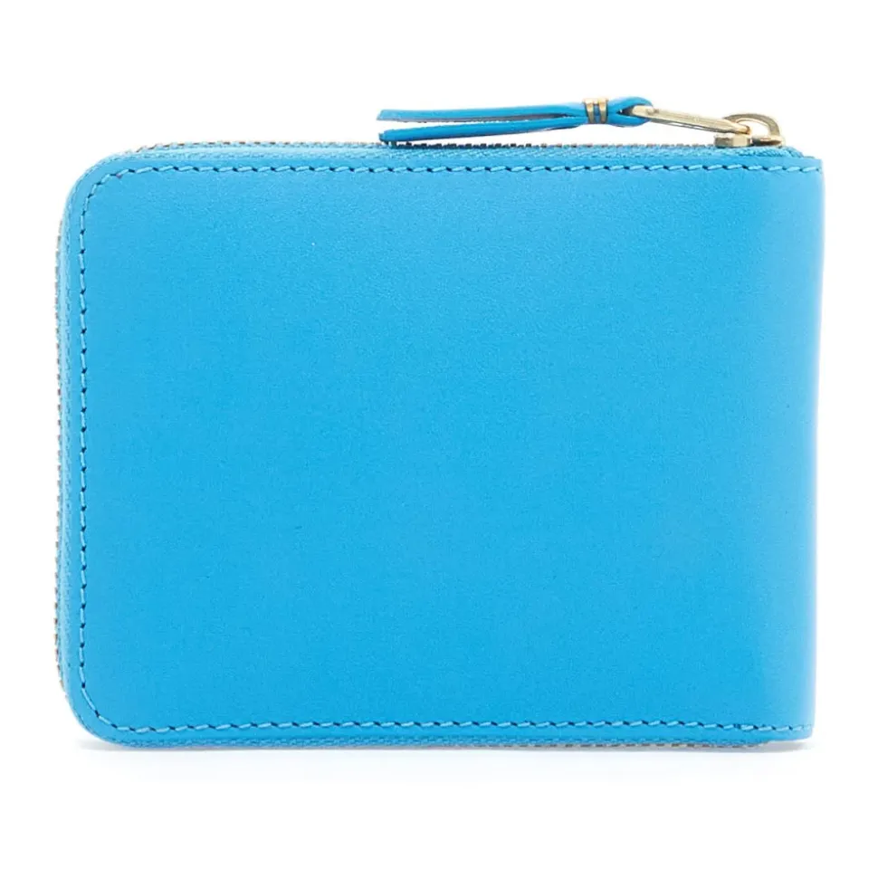 Leder Zip Around Geldbörse Portfolio