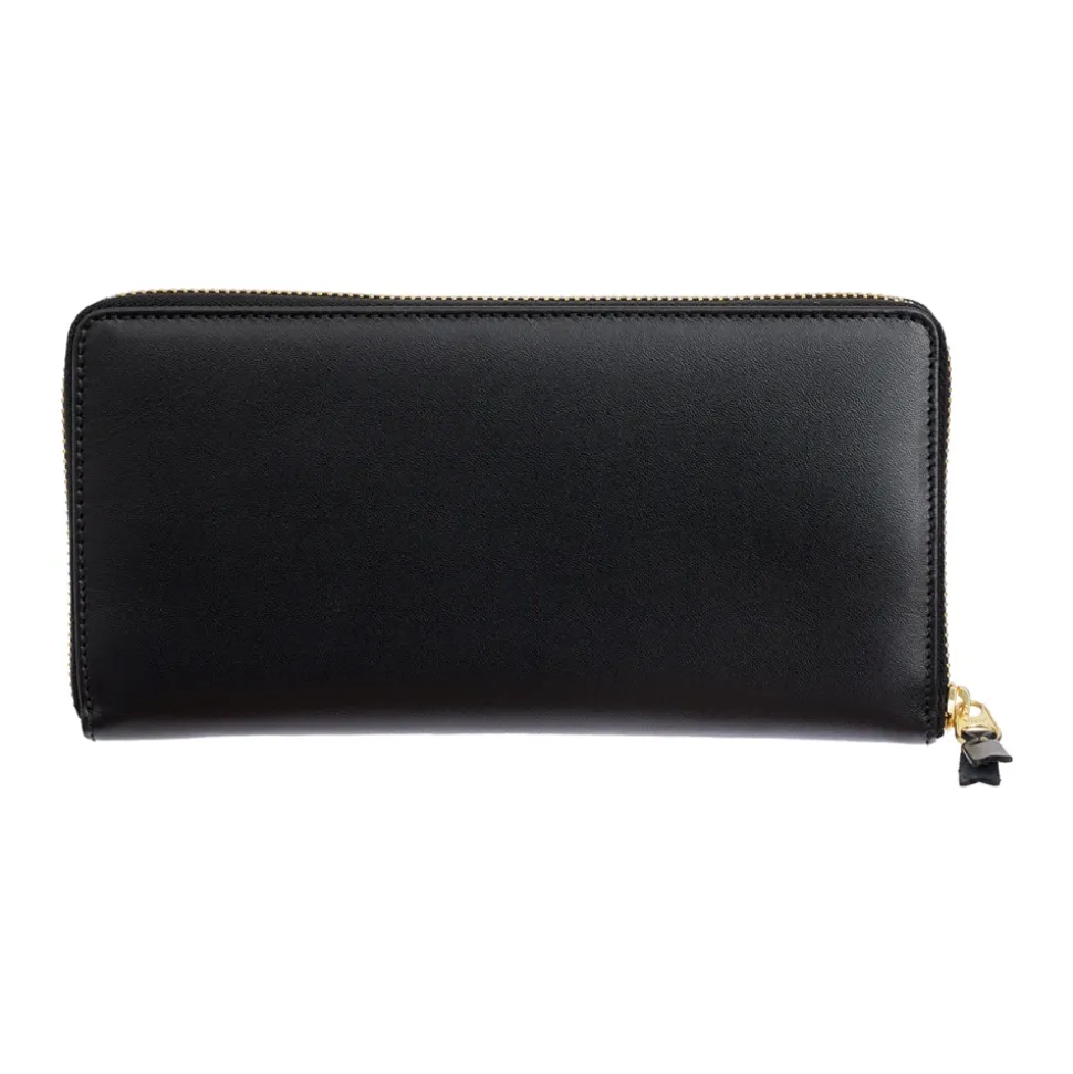 Leder Zip Portemonnaie