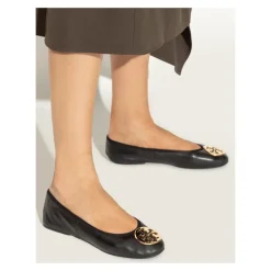 Leder-Ballettflats