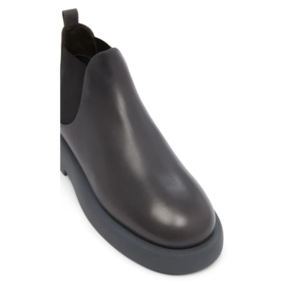 Leder-Beatles in Bleigrau