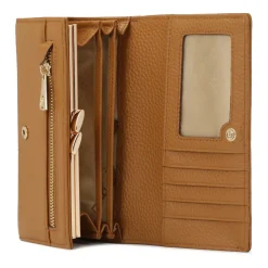 Lederbrieftasche mit exotischem Muster