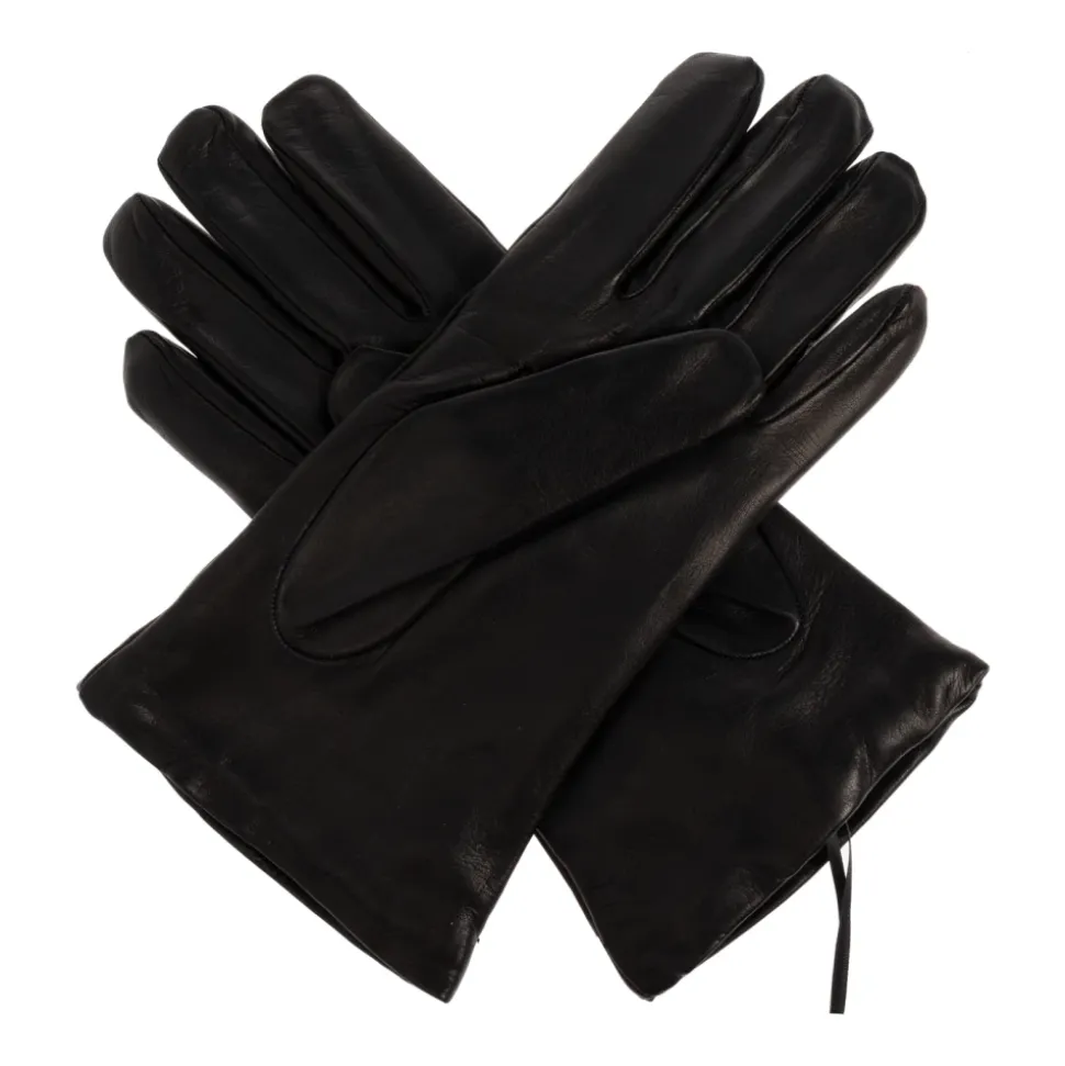 Lederhandschuhe mit bedrucktem Logo