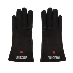 Lederhandschuhe mit bedrucktem Logo