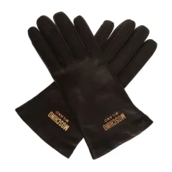Lederhandschuhe mit Logo