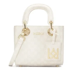 Lederhandtasche in kompakter Version