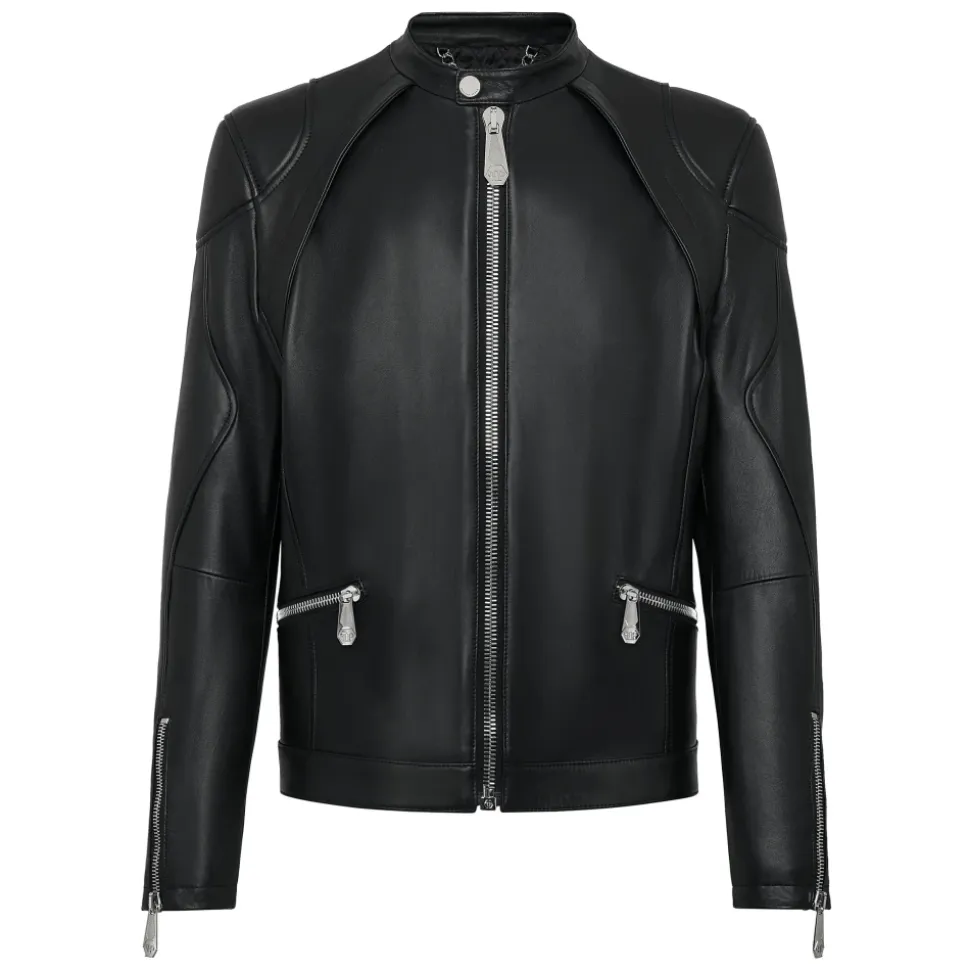 Lederjacke