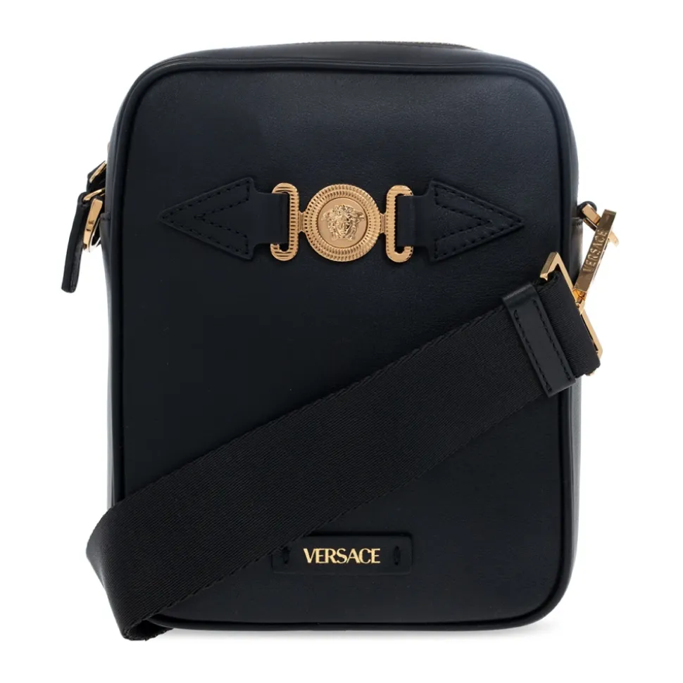 Lederne Schultertasche