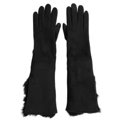 Lederpelz Handschuhe mit Kaschmirfutter