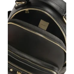 Leder-Rucksack mit zahlreichen Taschen