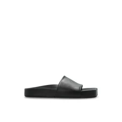 Leder-Schlappen