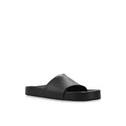 Leder-Schlappen