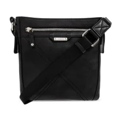 Leder-Schultertasche