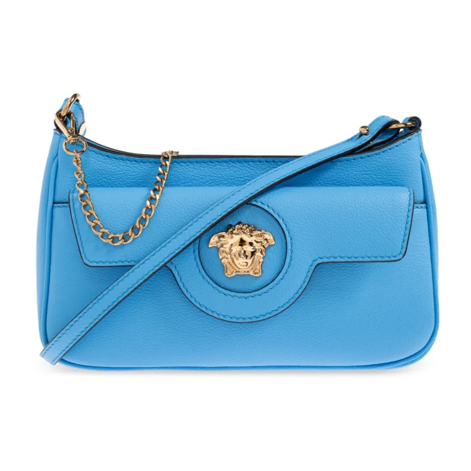 Leder-Schultertasche