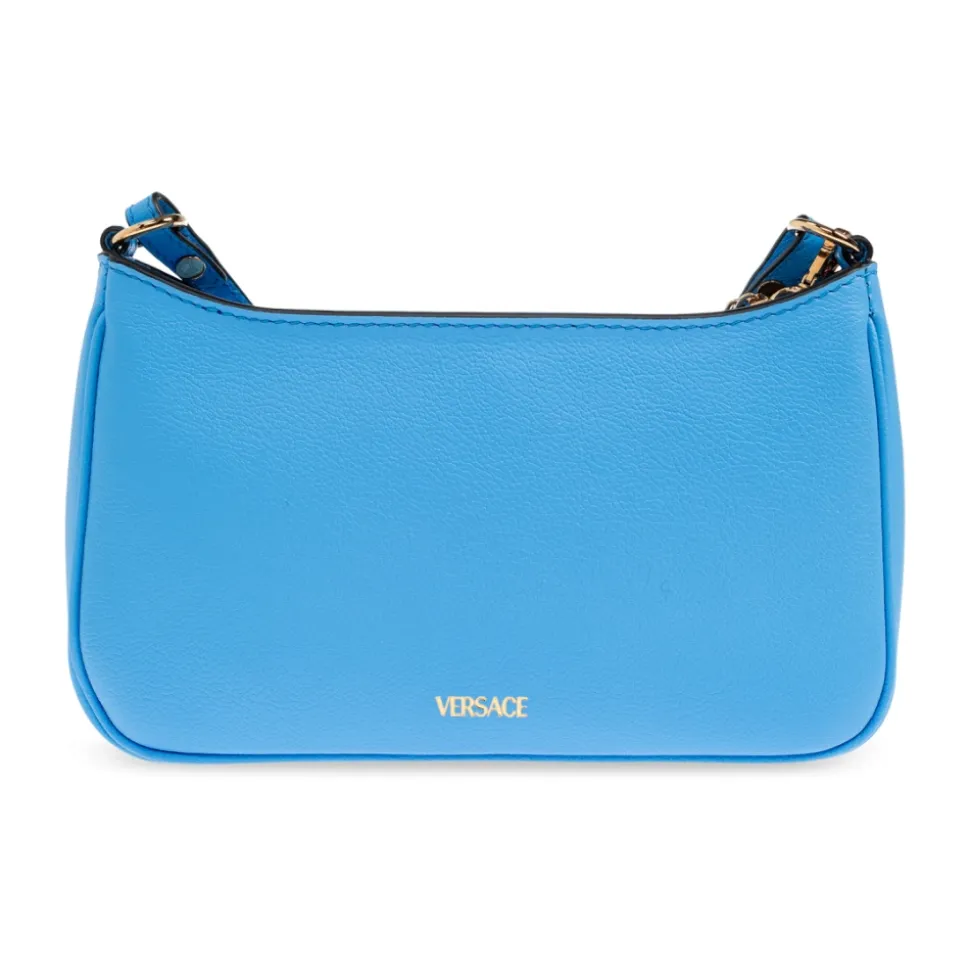 Leder-Schultertasche