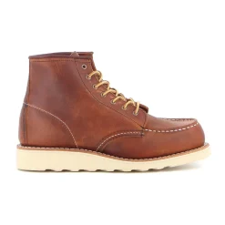 Leder-Stiefelette mit Traction-Tred-Sohle